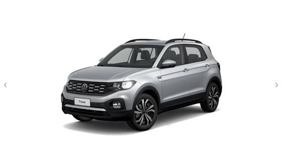 VOLKSWAGEN T-CROSS 1.0 200 TSI TOTAL FLEX COMFORTLINE AUTOMÁTICO